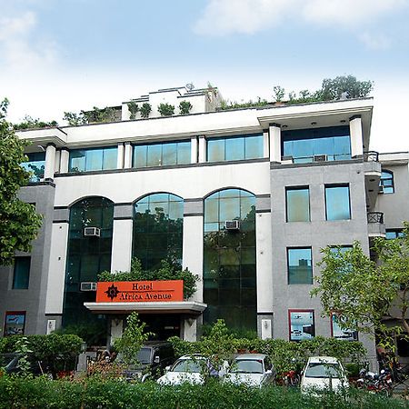 Hotel Africa Avenue Nové Dillí Exteriér fotografie