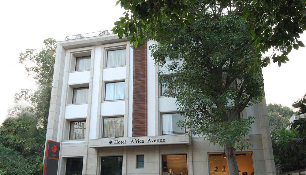 Hotel Africa Avenue Nové Dillí Exteriér fotografie