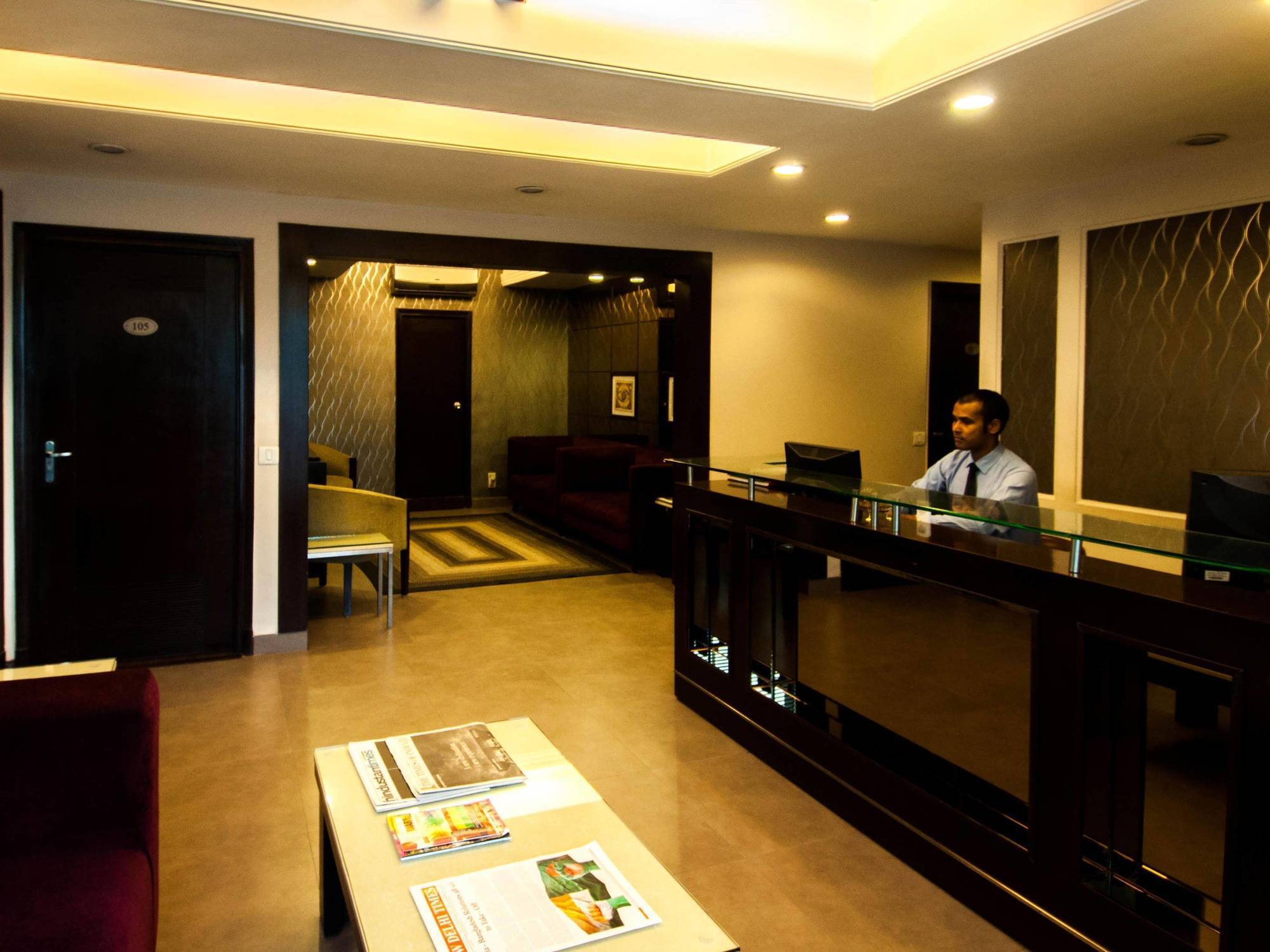 Hotel Africa Avenue Nové Dillí Exteriér fotografie