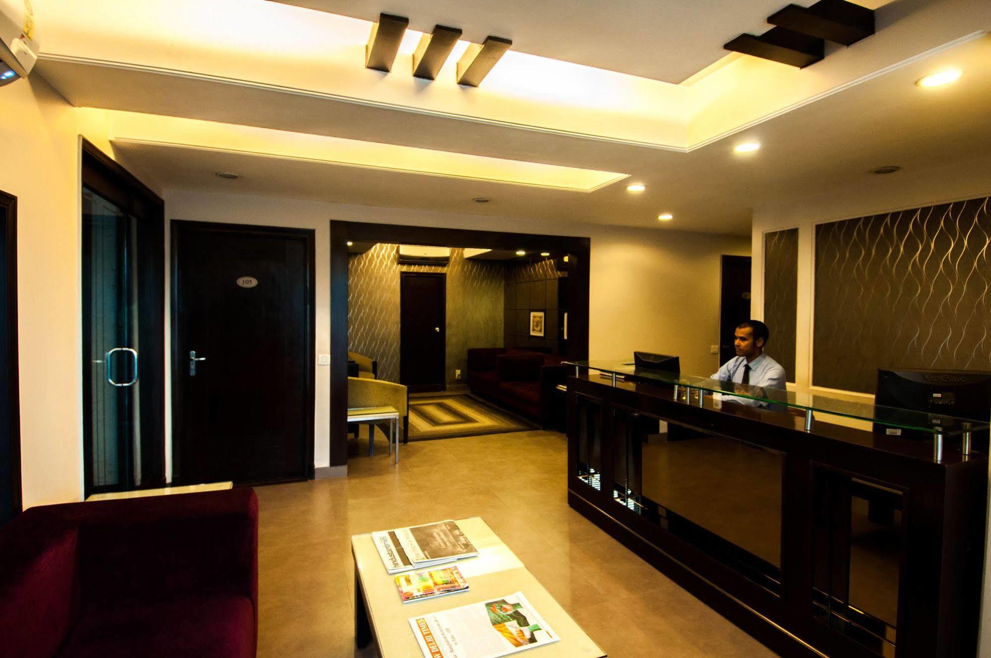 Hotel Africa Avenue Nové Dillí Exteriér fotografie