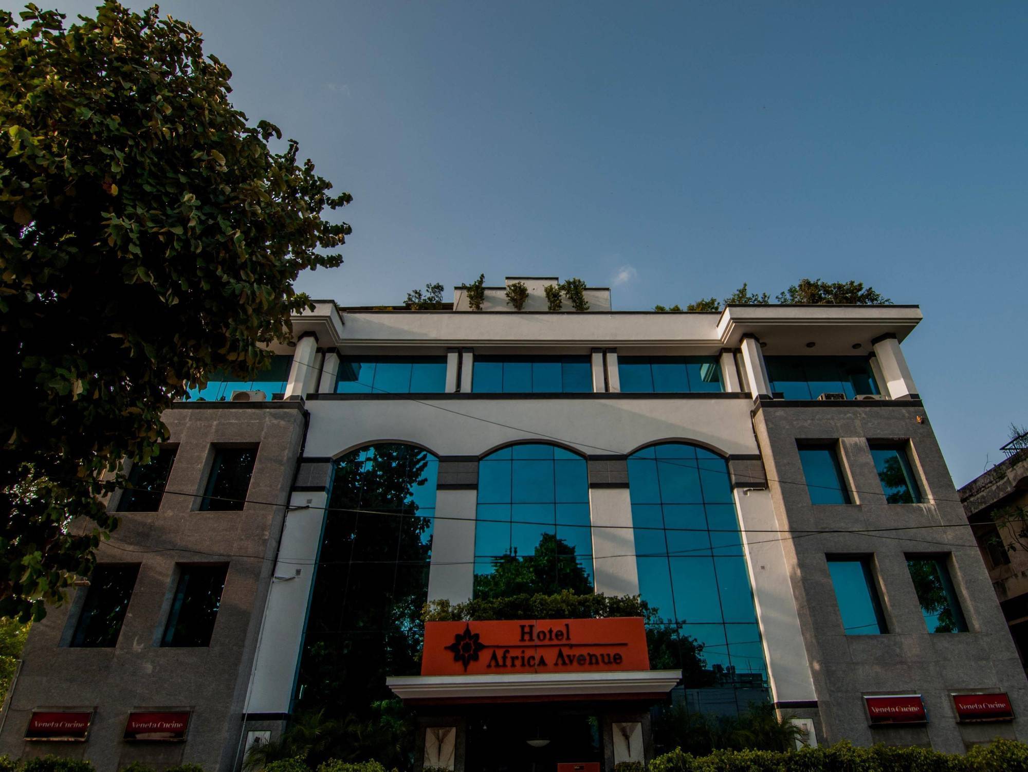 Hotel Africa Avenue Nové Dillí Exteriér fotografie